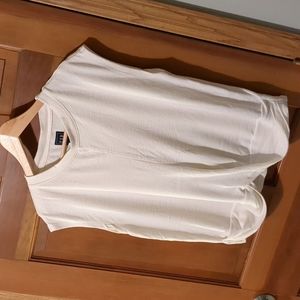 GAP Sleeveless Twist-front Sweater - M Tall